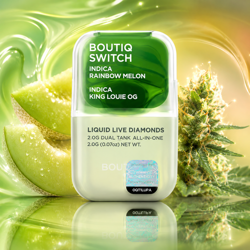 Boutiq Switch Liquid Live Diamonds 2 g – Dual Tank All-In-One