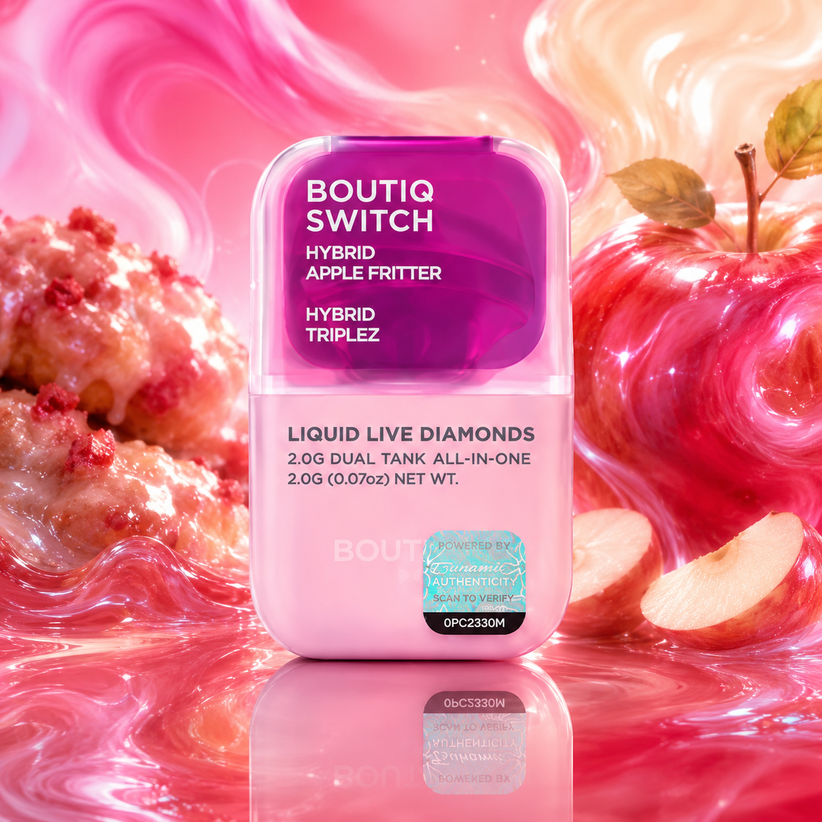 Boutiq Switch Liquid Live Diamonds 2 g – Dual Tank All-In-One