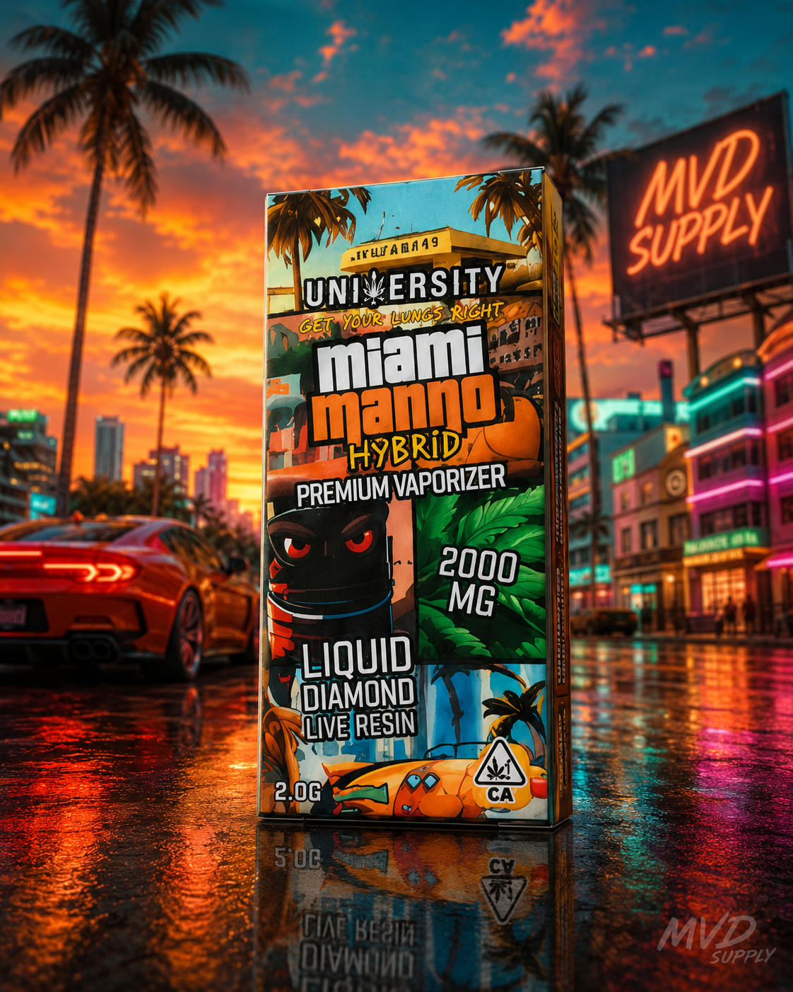 University Liquid Diamond Live Resin 2 g