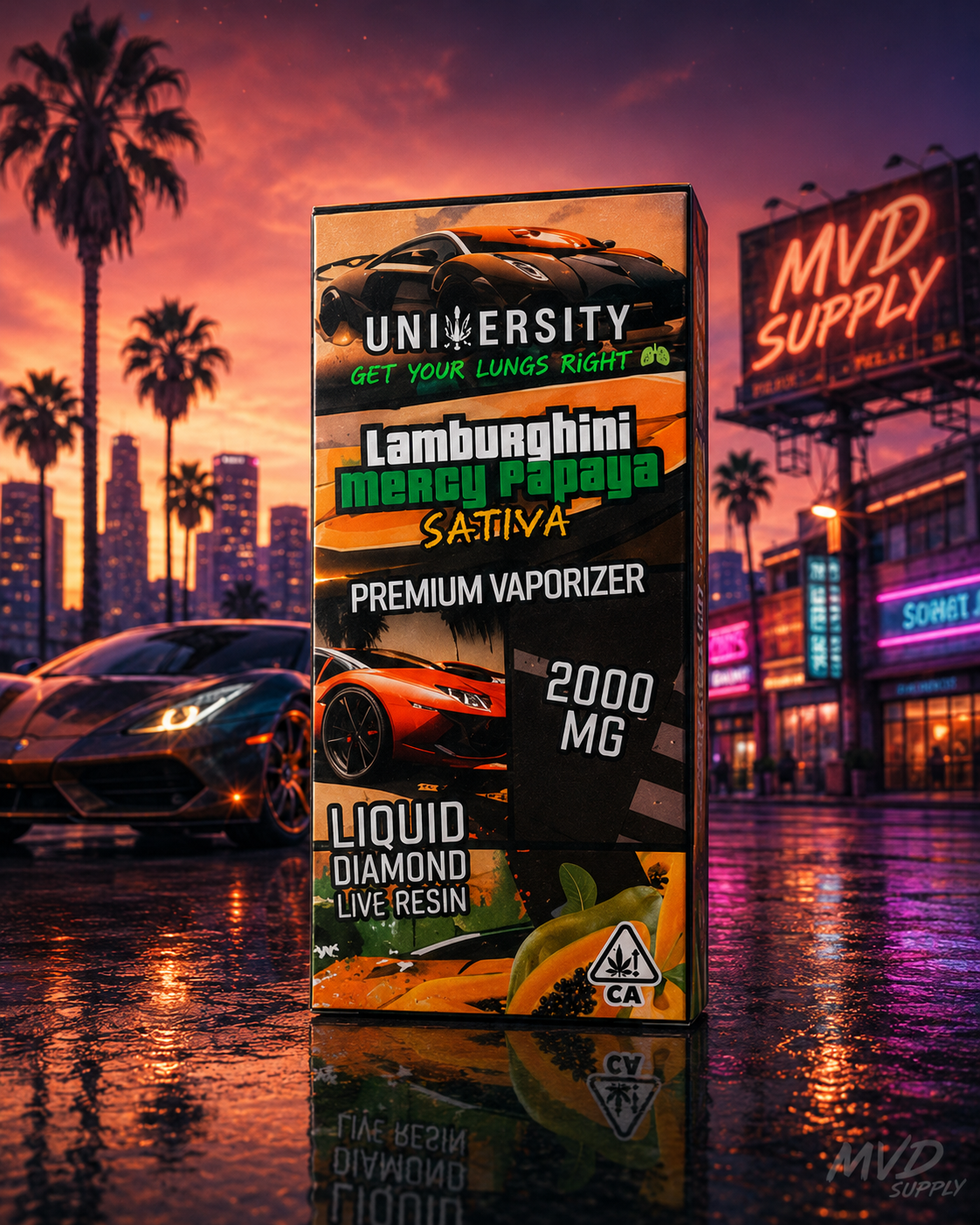 University Liquid Diamond Live Resin 2 g