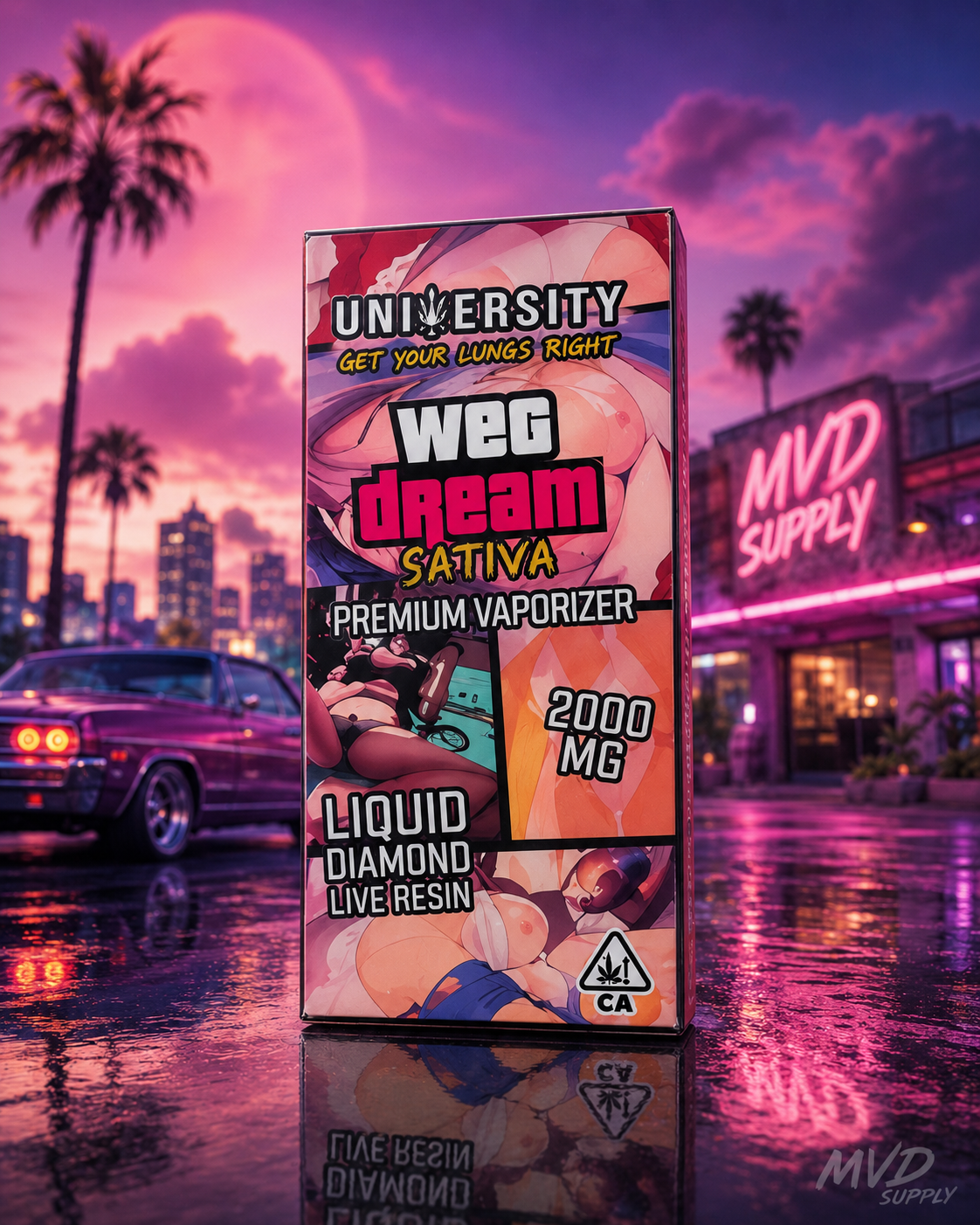 University Liquid Diamond Live Resin 2 g