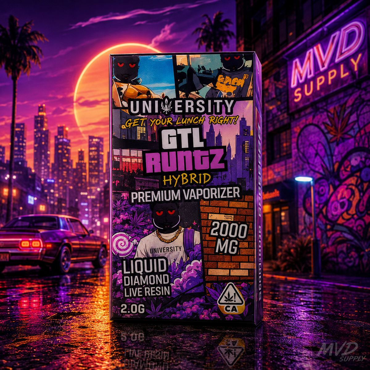 University Liquid Diamond Live Resin 2 g