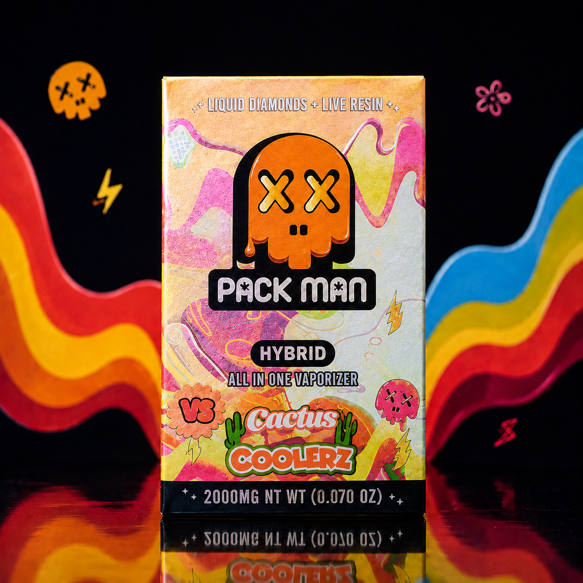 Pack Man Liquid Diamonds + Live Resin 2 g